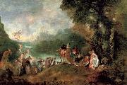 Jean-Antoine Watteau Pilgrimage to the island of cythera